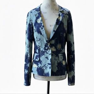 Sandro Splatter Print Blazer Women’s Medium New Without Tags!